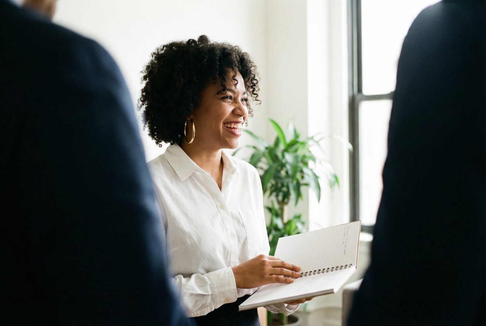 Team facilitator leading a collaborative session